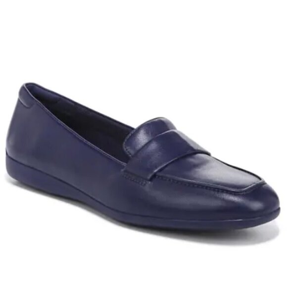 NATURALIZER Gen N Flow Moccasin in Haven Blue Leather (WIDE) - Picture 1 of 9